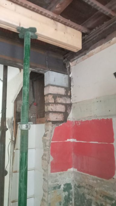 Structural Steels replace load bearing walls